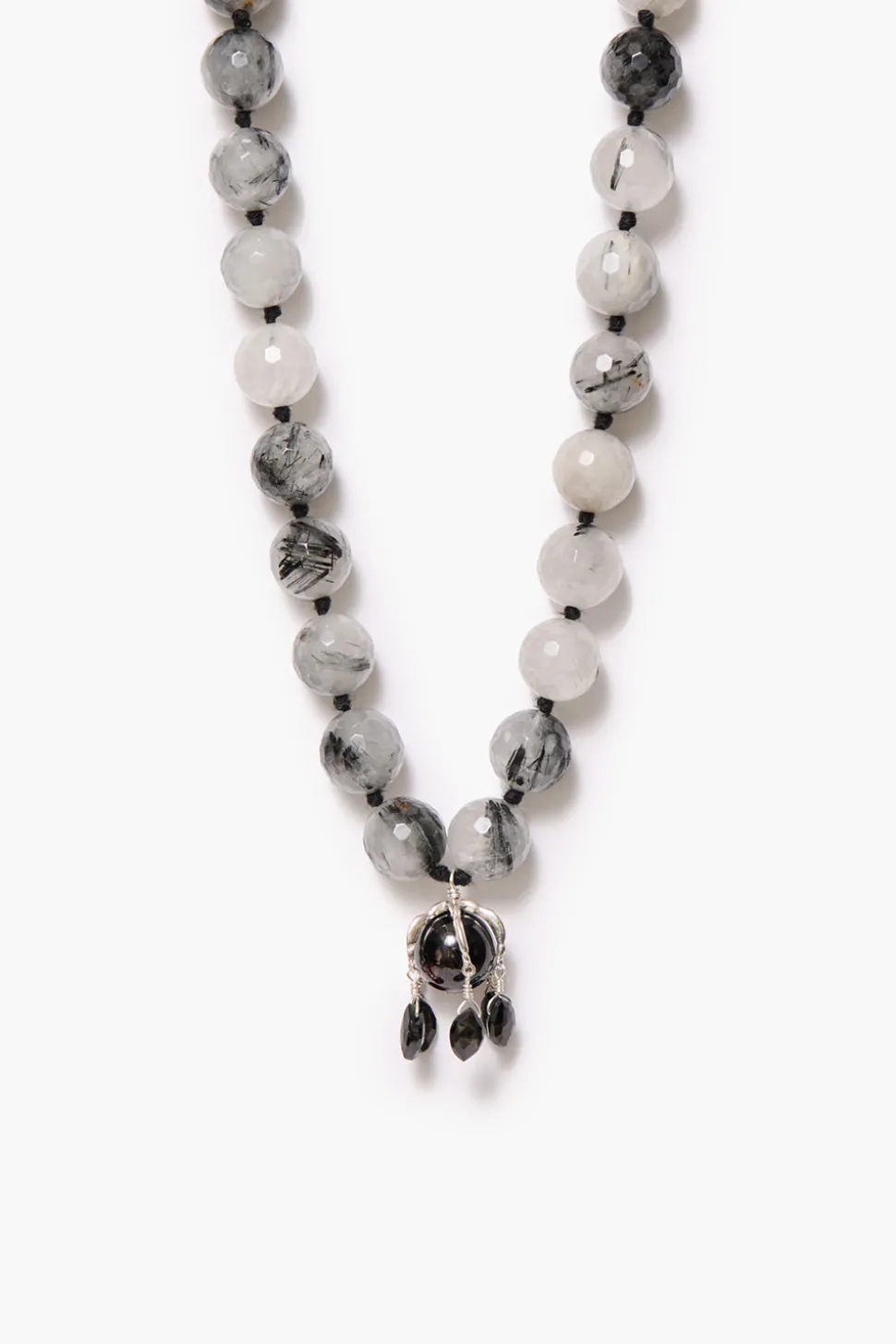 Lark Drip Necklace Tourmilated Quartz