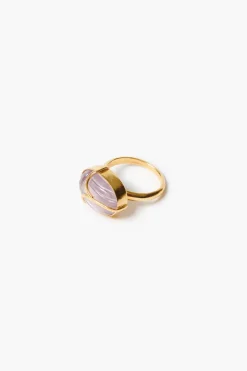 Scarab Ring Amethyst